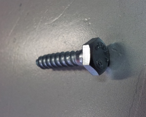 Hexagon head tapping screw 6.3x30 galv ANSI B18.2.1